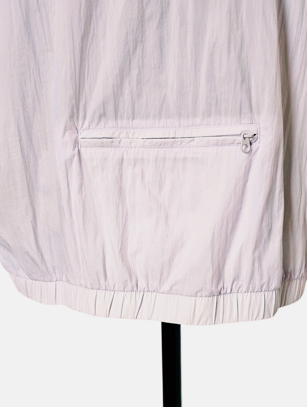 Athleta Dispatch Anorak Light Purple Hooded Pullover Windbreaker Jacket, Size M - Picture 8 of 9